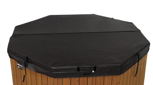 Isolatiedeksels voor hoekige hottubbaden.