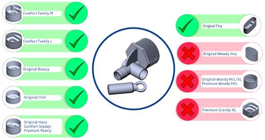 Outlet valve set for Kirami hot tub