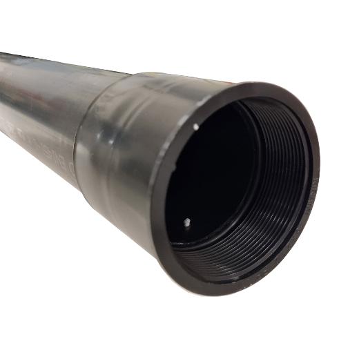 Lower pipe for plastic tubs