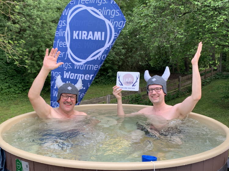 Günther en René in de hottub gingen zitten - Bekijk Kirami’s verjaardags live | Uitzending vanuit de hottub | Kirami