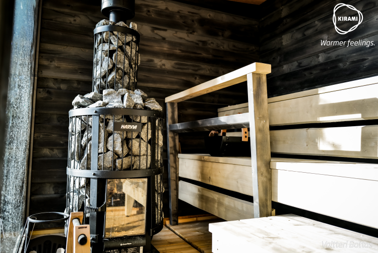 Een sauna is in tal van opzichten goed voor het lichaam, dus maakt Valtteri Bottas er optimaal gebruik van | Kirami FinVision -sauna