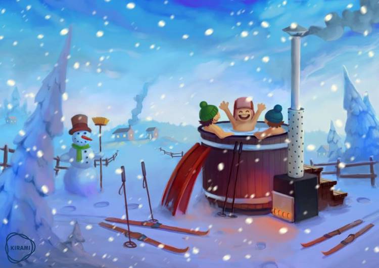 Hottub ’s winters - wat u over het verwarmen van de hottub in de winter moet weten | Kirami