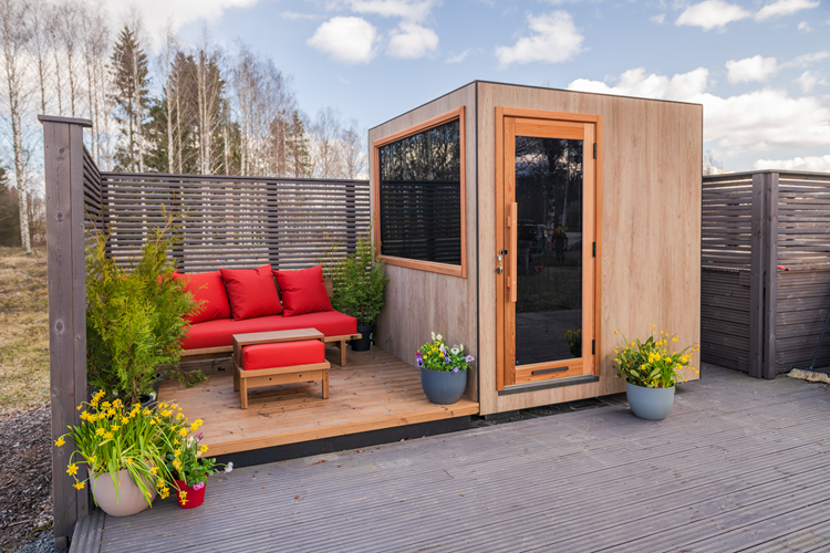 Kirami FinVision® -sauna Zero M - netwerkverbinding
