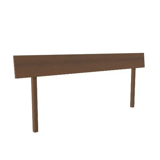 Kirami FinVision® -rugleuning voor banken, makkelijk te bevestigen aan de bank.