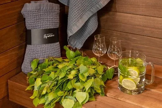 Optioneel kun je als accessoires voor de kleedkamer een bankje kopen