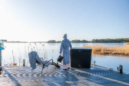 Comfort BlackIce S - BlackLeather, grijs