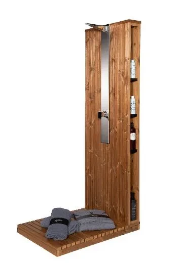 Kirami FinVision® -buitendouche voor het terras