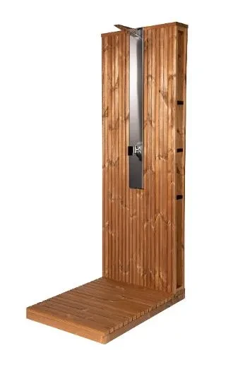 Kirami FinVision® -buitendouche Misty, kan douchen nog leuker zijn?