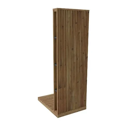 Kirami FinVision® -buitendouche Misty voor buitengebruik