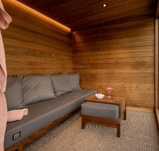 De lounge is de perfecte plek om te ontspannen en de drukte van alledag te vergeten| Kirami FinVision® -lounge M Misty