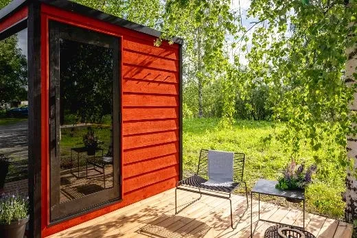 Kirami FinVision® -sauna M Nordic Dawn (Rechts), Spirit 9kW