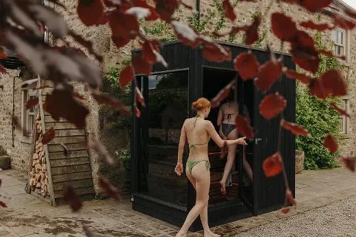 Kirami FinVision® -sauna S Misty | Een buiten-sauna is de beste plek om te relaxen!