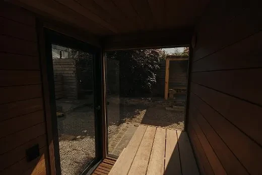 Hoogstaande buiten-sauna’s | Kirami FinVision® -sauna S Misty