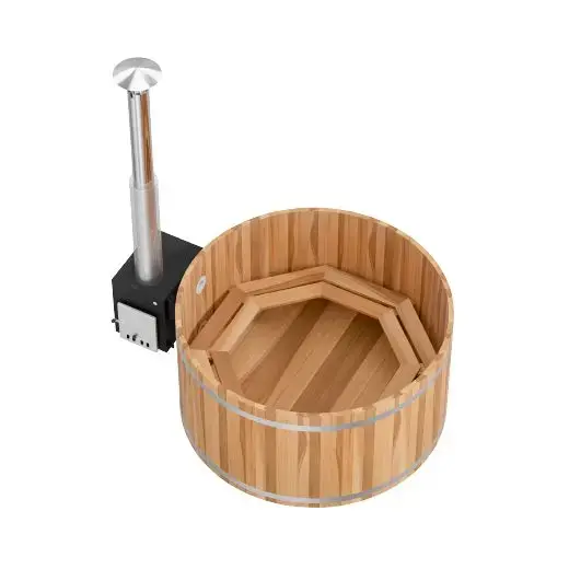 Kirami’s Premium Woody L hottub brengt met de hand afgewerkte luxe