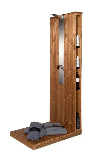 Een buitendouche Kroont de zomer | Kirami FinVision® Annex