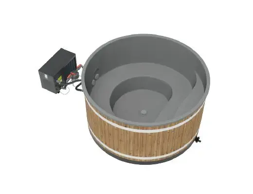 Premium Family L Dual Thermowood, StoneGray