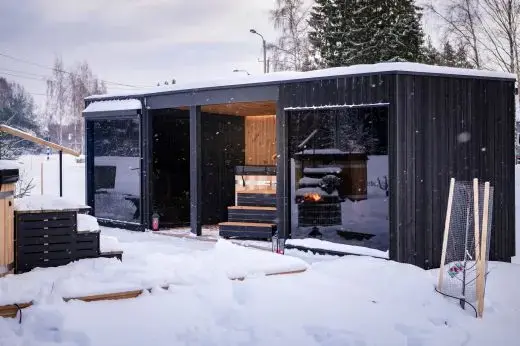 Buitensauna | Kirami FinVision® -sauna M Misty